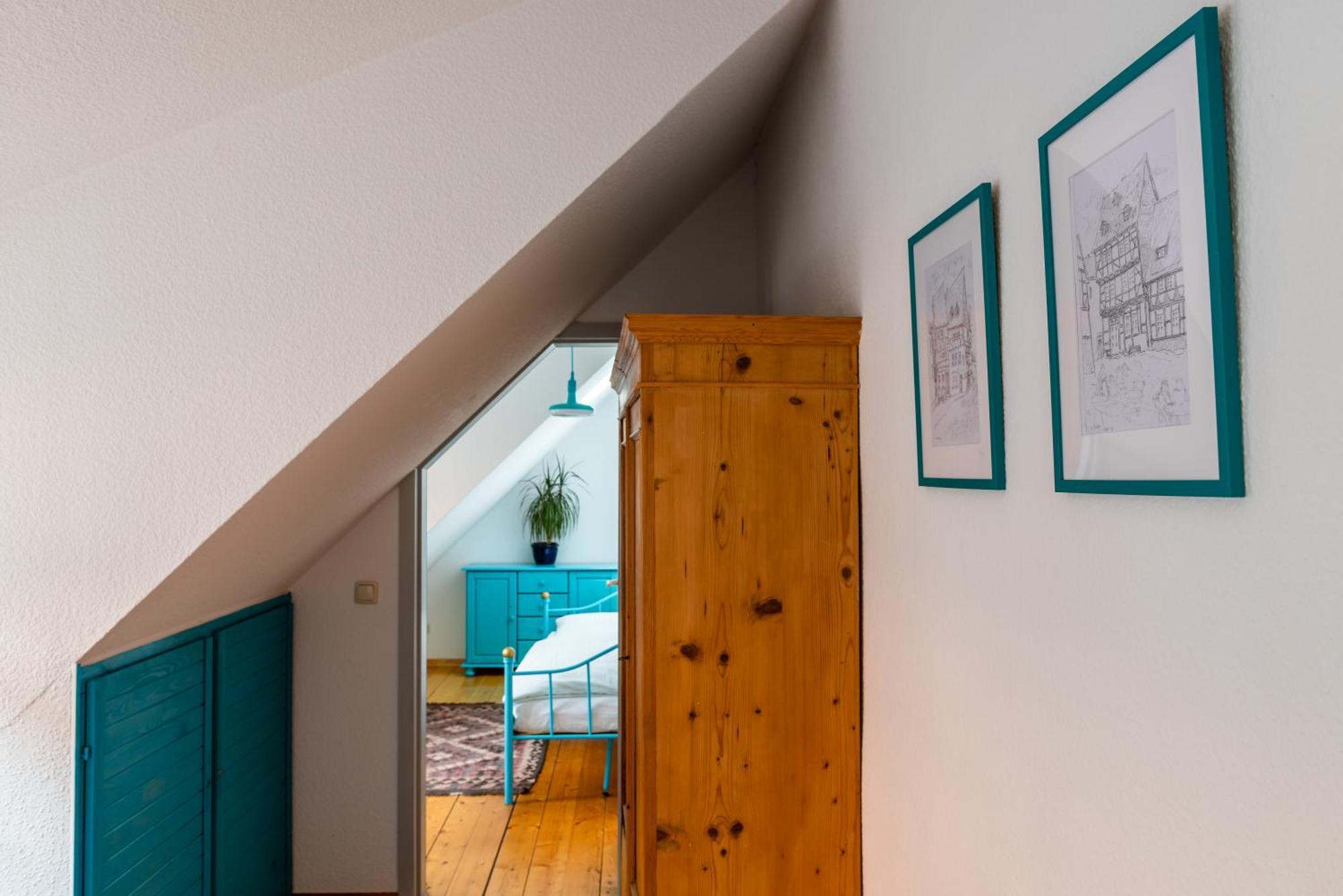 Fachwerkhotel - Ferienhaeuser Vorhof Zur Hoelle Кведлинбург Экстерьер фото